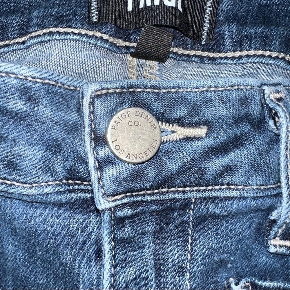 Paige Verdugo Ankle Blue Jeans - Picture 7 of 13